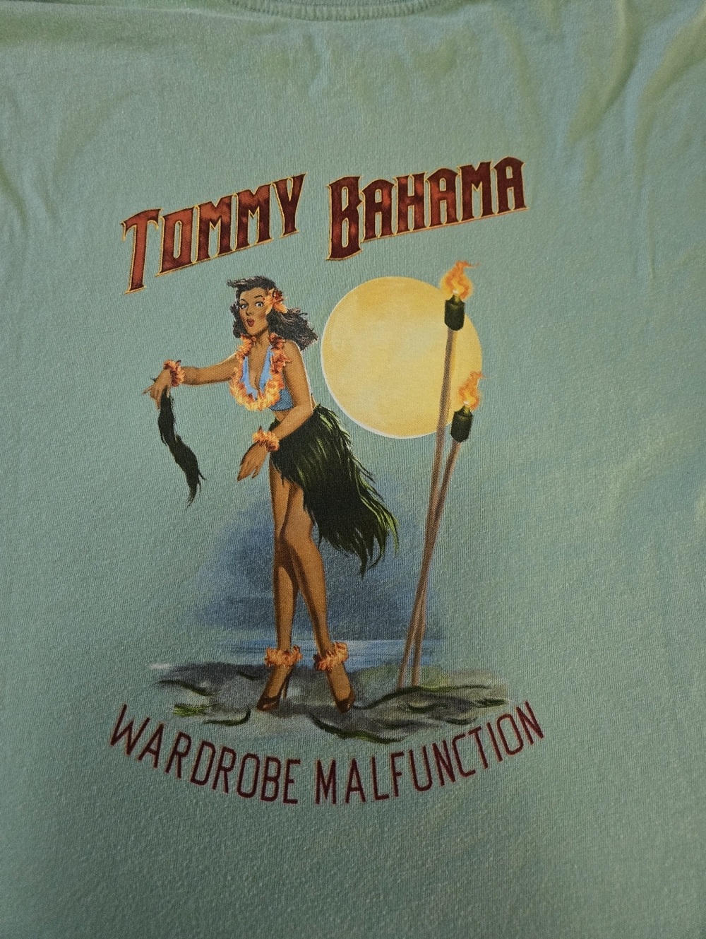 Tommy Bahama Aqua Hula Girl Graphic Tee
